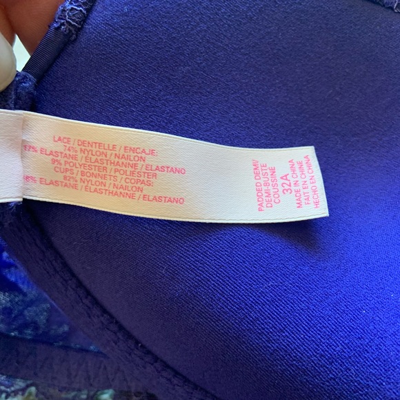 Victoria secret purple padded demi buste coussine - Picture 5 of 5